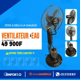 Ventilateur à eau avec télécommande