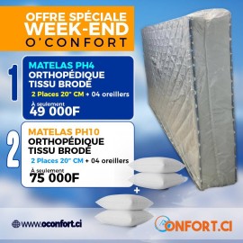 Matelas PH4 et PH10 Orthopédique