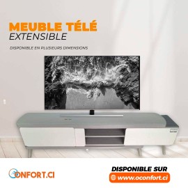 Meuble télé extensible