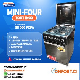 MINI-FOUR TOUT INOX