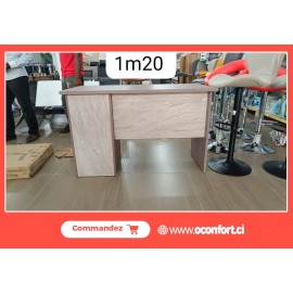 TABLE DE BUREAU AVEC DIMENSSION 1m20