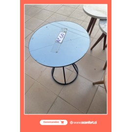 Table Ronde miroir